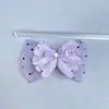 Acessórios de Laço Roxos, Presilhas de Cabelo, Acessórios Semi-Acabados Feitos à Mão, Roupas de Boneca, Sapatos, Meias, Chapéus, Bolsas e Acessórios