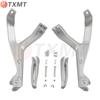Adecuado para Ducati 1 199 899 959 1299 V2 conjunto de soporte de pedal trasero soporte de pedal trasero