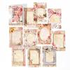 Poesia de Açúcar bloco de notas de papel kraft branco série de papel timbrado espaço-tempo material de decoração de colagem retrô para diário 60