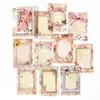 Poesía de Azúcar Papel Kraft Blanco Cuaderno Serie Carta Tiempo y Espacio Material de Decoración para Diario Collage Vintage 60 Hojas Incluidas