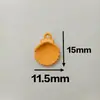 Concha de Dibujos Animados Macarrón Colgante Lindo Aleación Material de Accesorios DIY Cadena para Teléfono Móvil Accesorios de Joyería Accesorios Hechos a Mano