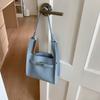Bolso Cubo Texturizado Casual de Moda Simple Moda Verano 2025 Nuevo Elegante Bolso de Hombro Cruzado para Mujer