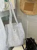 Bolsa de Lona Xadrez Azul Bolinhas Bolsa de Ombro Vintage para Estudante Mulher Bolsa de Mão Bolsa de Mão Bolsa de Tecido Floral Simples Tendência