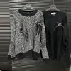Nuevo Top Tejido Casual de Punto Coreano Dulce de Nicho con Pines Rasgados y Cuello Redondo para Mujer, Estilo Retro