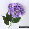 Hortensia simulada de rama grande transfronteriza, estilo europeo, para el hogar, boda, decoración floral, flor falsa, cinta hidratante, hortensia simulada