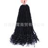 Estatua de la Libertad Crochet Cabello Diosa Faux Locs Cabello de Ganchillo Fibra Química Trenzas Sucias Venta Directa