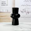 Vaso de Vidro Criativo Escandinavo de Alto Nível Transparente Estilo Medieval Garrafa de Vidro Hidropônica Flores Decoração de Sala de Estar Mesa