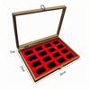 Caja de Almacenamiento para Encendedores Soporte de Exhibición para Encendedores a Prueba de Viento Caja de Colección Exhibición Transparente con Tapa a Prueba de Polvo Gran Capacidad