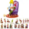Pendente de Natal Grinch 2D Transfronteiriço Novo Pingente Acrílico Plano 2D Monstro Peludo Verde Pingente de Árvore de Natal Festivo