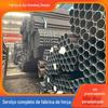 45 # Tubo de Aço Sem Costura de Pequeno Diâmetro Aço Carbono de Baixa Liga Tubo Redondo Tubo de Parede Espessa para Fabricação de Máquinas Tubo de Aço Sem Costura 45 #
