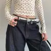 Cinturón Rojo Delgado de Estilo Vintage de Alta Gama para Mujer, Nuevo Estilo Chica Picante de Nicho Americano 2026 Decoración de Cinturón Delgado