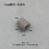 Accesorios para Tablero Perforado Embebido de 10 mm Tuerca de Aleación de Aluminio de 15 mm Barra Colgante para Almacenamiento de Abrigos, Sombreros y Bolsos en la Entrada Gancho de Alta Resistencia