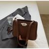 Bolso de Hombro Único para Axila de Nuevo Diseño de Nicho Otoño e Invierno 2026, Moderno y Versátil, Bolso de Platino de Alta Gama, Bolso Cuadrado Pequeño Cruzado