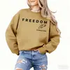 [Tamanho Europeu Tamanho Europeu] Moletom Charlie Kirk Liberdade, Homenagem