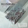 1440 Pedrería de Espalda Plana para Arte de Uñas, Pedrería de Vidrio Redonda Pequeña de Color Blanco AB Super Brillante, Pedrería Checa para Decoraciones de Uñas al Por Mayor