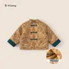 Ropa para Niños Youbao Huzhou Zhili Conjunto de Año Nuevo para Niños Estilo Chino Top para Niños Chaqueta de Algodón Acolchada Gruesa para Niñas