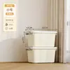 Caja de Almacenamiento Xingyou con Tapa, Ropa para el Hogar, Juguetes, Bocadillos, Libros, Caja de Almacenamiento Portátil, Caja Organizadora de Plástico de Gran Capacidad