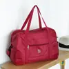 Bolsa de Almacenamiento Plegable para Viaje, Organizador de Ropa Impermeable, Cubierta de Maleta Portátil de Gran Capacidad, Bolsa de Viaje con Ruedas