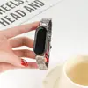 Adecuado para Correa Xiaomi Mi Band 8/9Pro Pulsera de Acero Inoxidable Milanesa Correa para Reloj Inteligente Xiaomi Mi Band 8