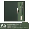 Conjunto de Cadernos A5 Personalizado Presente Empresarial Caixa de Presente para Caderno Pode Ser Impresso com Logo Caixa de Presente para Diário Personalizada