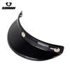 Capacete de Moto Retrô Viseira Especial Viseira para Capacete 3/4 Viseira para Capacete de Veículo Elétrico Viseira com Proteção Solar de Três Botões My02