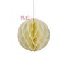 Bola de favo de mel branca leitosa, bola de favo de mel pêssego, bola de favo de mel rosa claro, bola de favo de mel vermelha, laranja