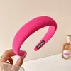 2026 Nuevo Estilo Diadema de Mujer Plisada de Ala Ancha Sensación de Alta Gama Cubre la Parte Superior del Cráneo Hace que la Cara se Vea Más Pequeña Cubre la Raya del Cabello Pinza para el Cabello Accesorio para el Cabello