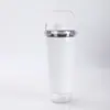 Copo Isolado a Vácuo de Aço Inoxidável 304 para Uso Transfronteiriço, Copo Misturador Portátil Grande Capacidade para Fitness, Copo de Água Esportivo Portátil para Exterior