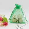 Bolsa para Empaque de Joyería, Bolsa de Malla, Bolsa de Gasa de Organza Transparente, Bolsa de Regalo, Bolsita Cosmética, Logo para Bolsa de Dulces de Boda