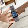 Adequado para Apple Watch Listrado Nylon Respirável Pulseira S9 S8S7S6S5S4iWatch Universal
