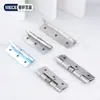 Dobradiça de Mola de Aço Inoxidável Fechador Automático de Porta com Retorno por Mola de Torção Dobrável Mini Dobradiça para Ferragens de Porta de Armário
