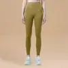 Mallas de Fitness para Correr Levanta Glúteos de Cintura Alta Control de Abdomen Elásticas Deportivas Ajustadas Pantalones de Yoga Gris-Morado para Mujer