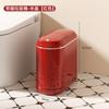 Cubo de Basura para Baño del Hogar, Gama Alta, de Gran Capacidad para Inodoro, Sala de Estar, Espacio Estrecho, Aspecto Elegante, con Tapa, Cesto para Papel Sándwich