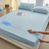 Classe A Mãe e Bebê Algodão Lavado Acolchoado Algodão Impermeável Protetor de Colchão Cobertor de Cama Comércio Exterior Transfronteiriço Cobertor de Cama Algodão Puro ~