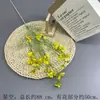 Flores Artificiais Coloridas de Dopamina para Montagem de Cena de Casamento, Arranjos de Flores de Seda, Materiais Florais, Flores para Decoração de Painel de Casamento