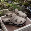 Pantuflas transpirables de suela gruesa para hombre 2026 verano nuevo para interior baño antideslizantes para exteriores resistentes al desgaste sandalias de punta cerrada de EVA para hombre