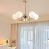 Lámpara Colgante para Sala de Estar Simple Bauhaus Frijol Mágico Diseñador Pasillo Luz Principal 6 Años Nueva Segunda Mano Estilo Crema