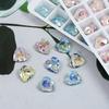 Dongzhou Crystal Pequeno Amor Apontado Diamante Jóias Acessórios Cor Revestido Prego Broca Adesivo de Unhas Broca Fábrica Atacado