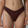 Calcinha Tanga Feminina de Cor Sólida, Cintura Baixa, Sexy e Moderna, Sensação Nua, Secagem Rápida, Respirável, Confortável, Saudável, Amigável à Pele, Alta Elasticidade