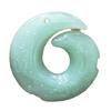 Colgante Verde Imitación Jade de 46 mm Colgante de Jade Piedra Lailuo Gran Yu Pei Material para Colgar en Coche Accesorios diy Vidrio de Grano Oscuro