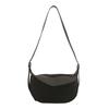 Bolso de Hombro de Color Sólido para Mujer 2025 Nuevo Popular en Internet Simple Hombro Axila Bolso Suave PU Bandolera Bolso Dumpling Combinable