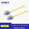 Fornecimento direto de fábrica aplicável carro Buick sensor de temperatura de admissão plugue carro conector 2p