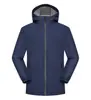 Jaqueta com capuz espessa para outono e inverno 150D alta elasticidade cristal super macio fleece grupo vestuário de trabalho exterior à prova de vento