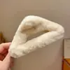 Pinza de Garra de Peluche para Mujer, Pinza Grande para el Cabello de Otoño e Invierno con un Toque de Lujo, Pinza de Tiburón Ins para Cabello Grueso, Pasador para Moño, Accesorio para el Cabello