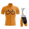 Ropa de ciclismo de montaña de manga corta con tirantes, versión popular transfronteriza, traje de verano para hombres y mujeres, transpirable, de secado rápido, para bicicleta de montaña