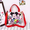 Na nova bolsa de lona ins 2024 mais vendida bolsa casual infantil coreana bolsa de ombro mensageiro fabricantes atacado