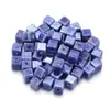 Novo atacado cor esmaltada cor banhada cerâmica quadrado conta pulseira chaveiro conta DIY acessórios de joias artesanais