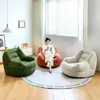 Sofá tatami perezoso para balcón, dormitorio, sala de estar de apartamento pequeño de moda, sillón de ocio estilo francés para una persona