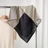 Bufanda de Seda y Lana para Mujer en Otoño e Invierno, Bufanda de Cuello de Alta Gama, Cálida y a Prueba de Frío
