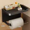 Baño Inodoro Baño Almacenamiento de Papel Higiénico Portarrollos de Papel Higiénico Caja de Pañuelos Montaje en Pared Sin Taladro Colgante de Pared Caja de Pañuelos para Baño